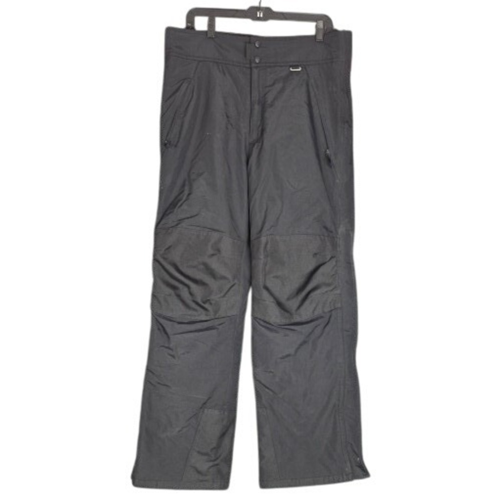 Slalom Men's Medium Black‎ Ski Snowboard Pants Insulated Waterproof Winter Gear